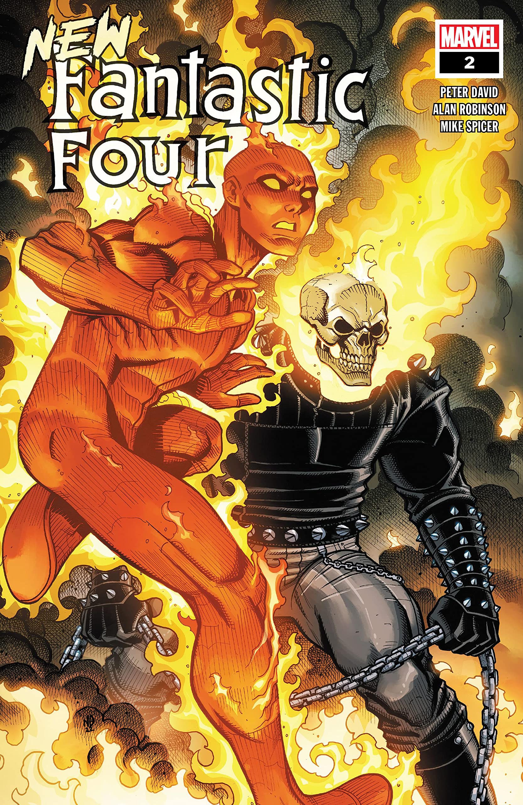 New Fantastic Four #2 cover