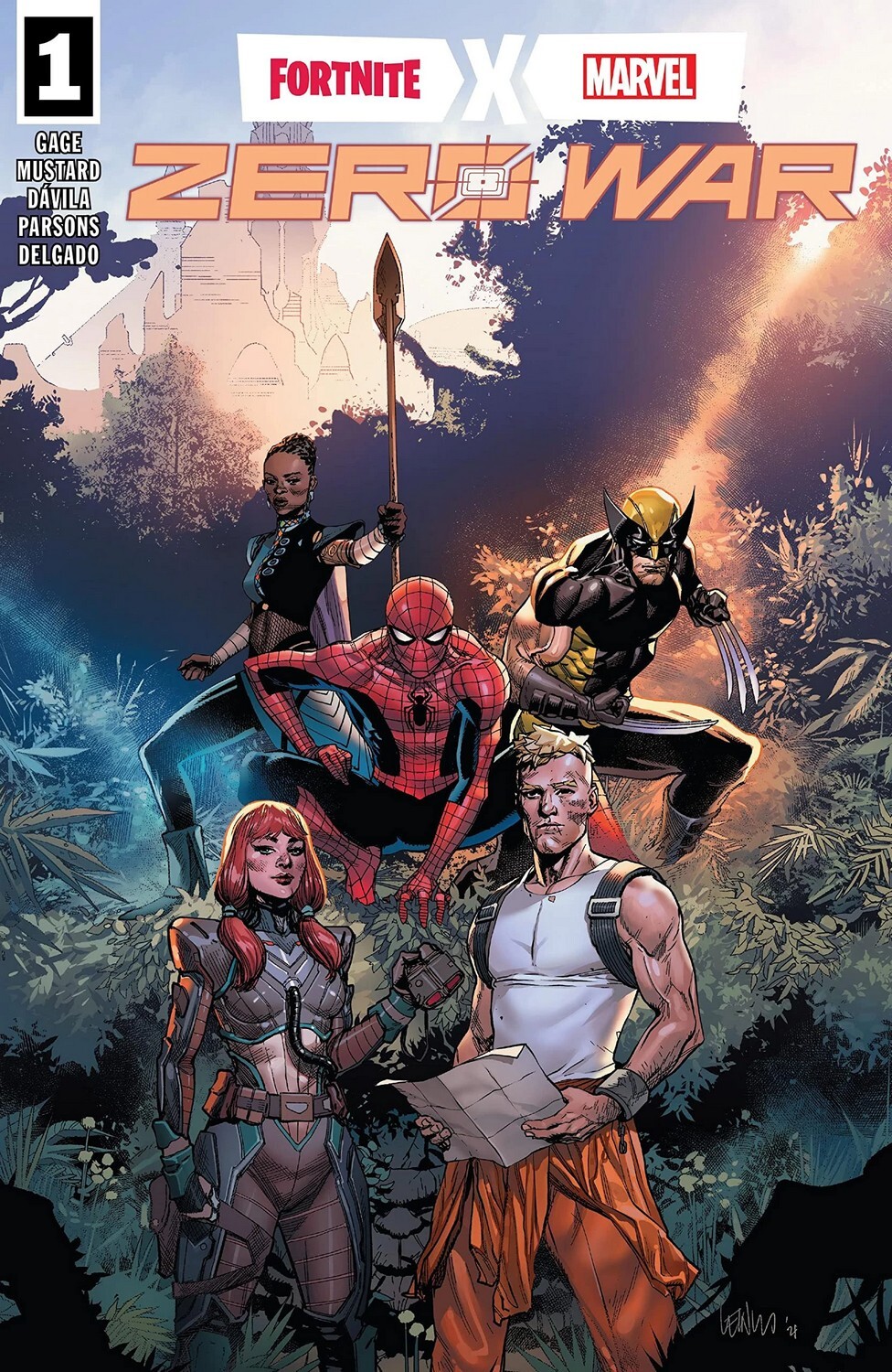 Fortnite X Marvel: Zero War #1 cover