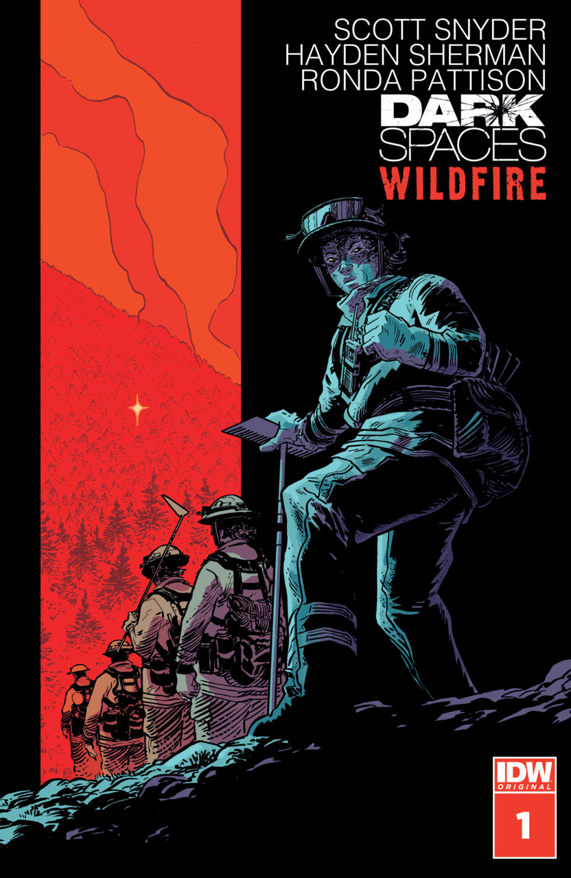 Dark Spaces: Wildfire #1 cover