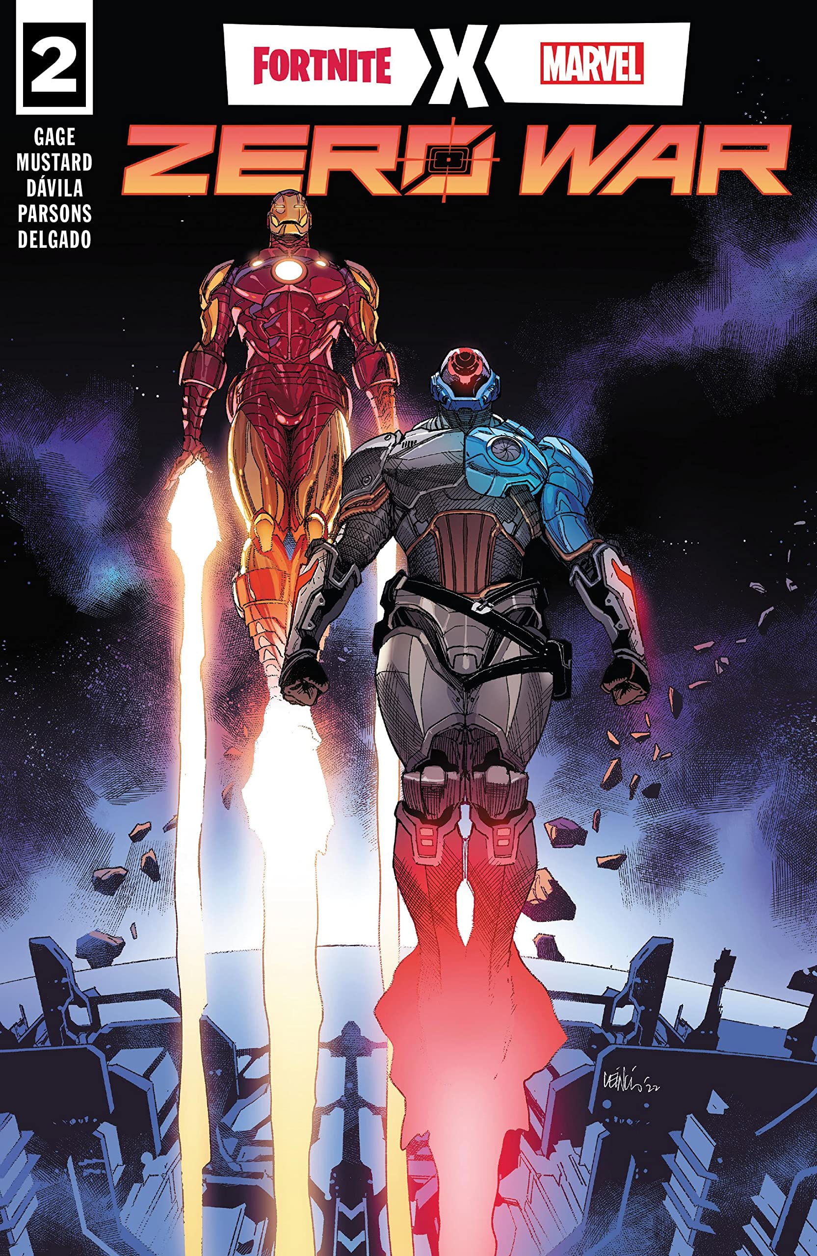 Fortnite X Marvel: Zero War #2 cover