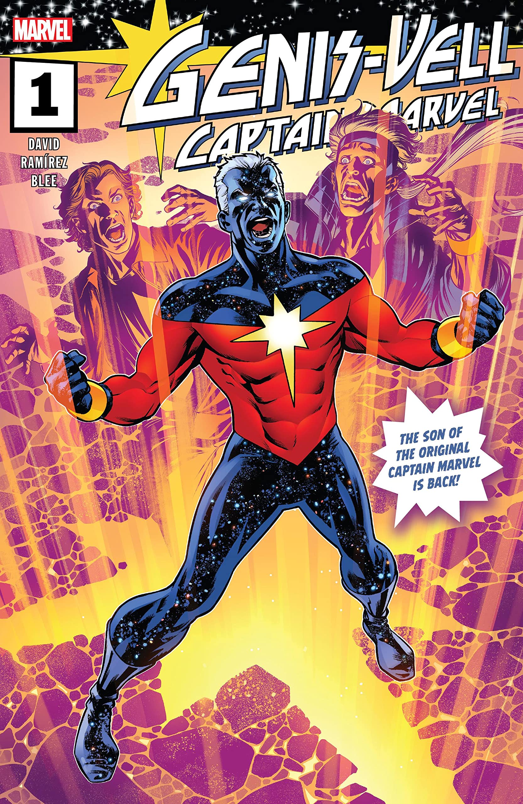 Genis-Vell: Captain Marvel #1 cover