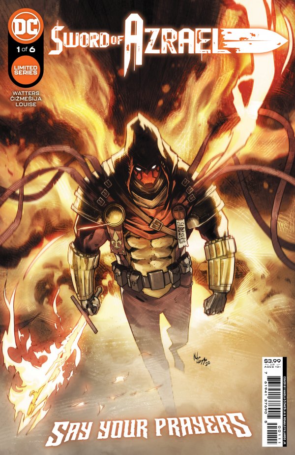Sword of Azrael #1 cover