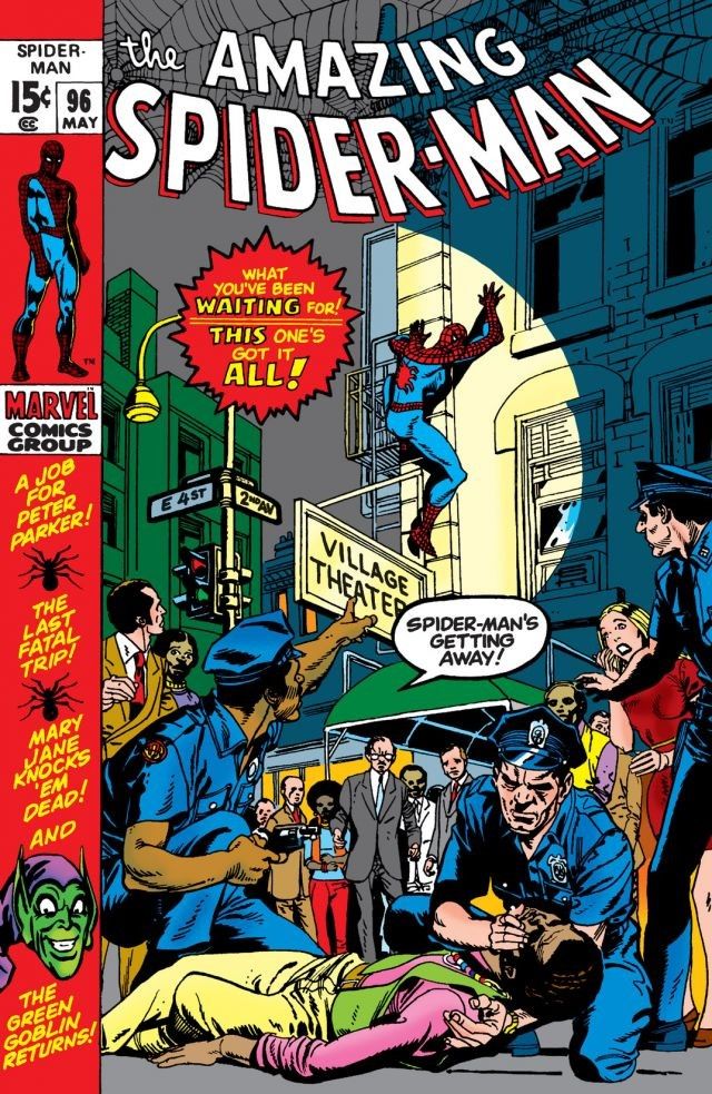 The Amazing Spider-Man #96 cover