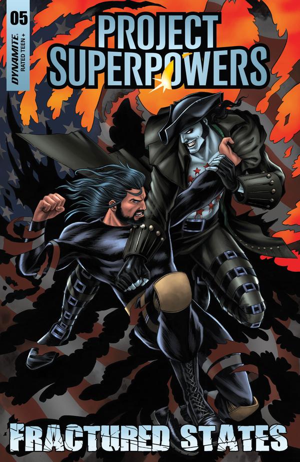 Project Superpowers: Fractured States #5 cover