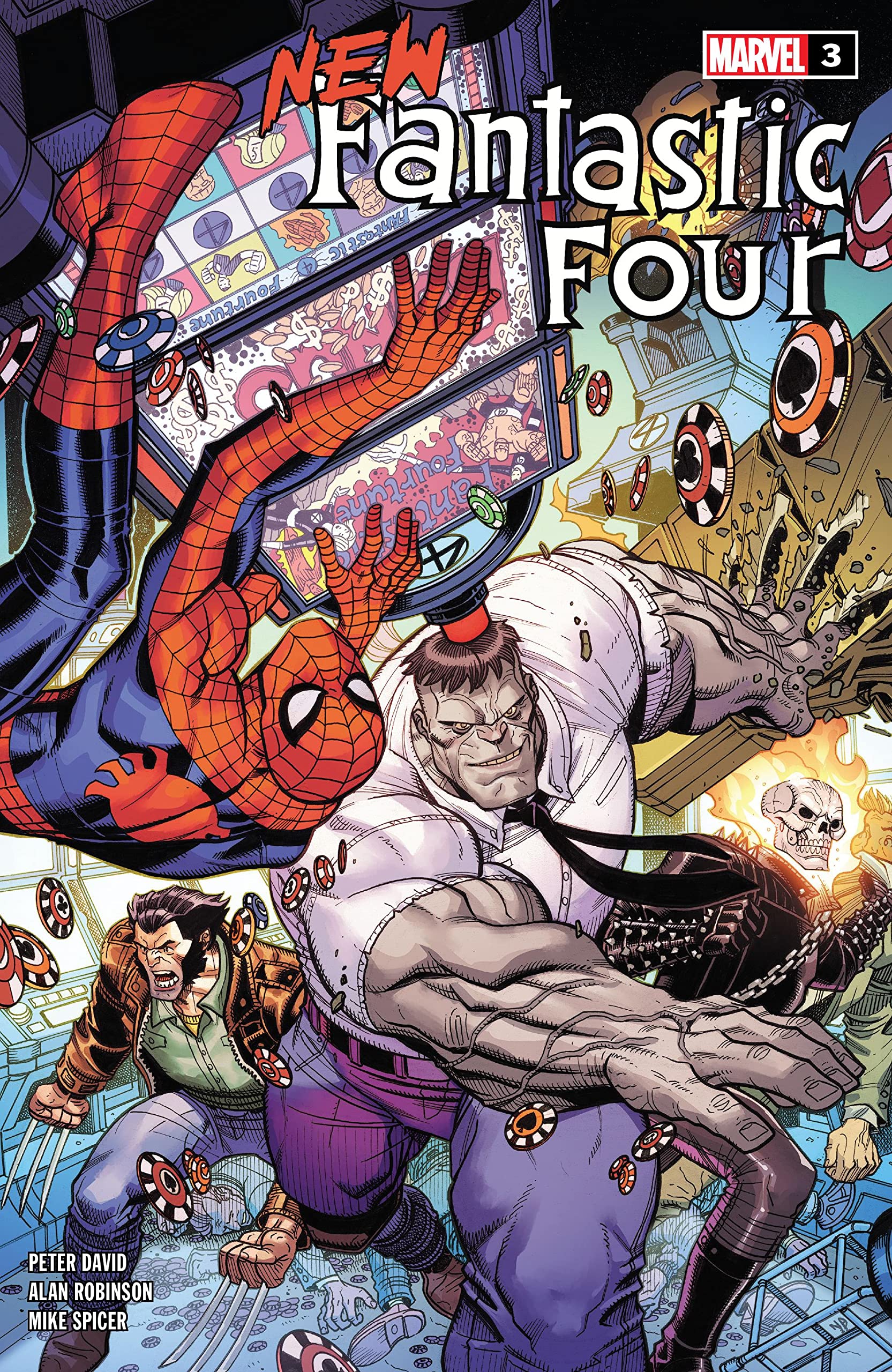 New Fantastic Four #3 cover