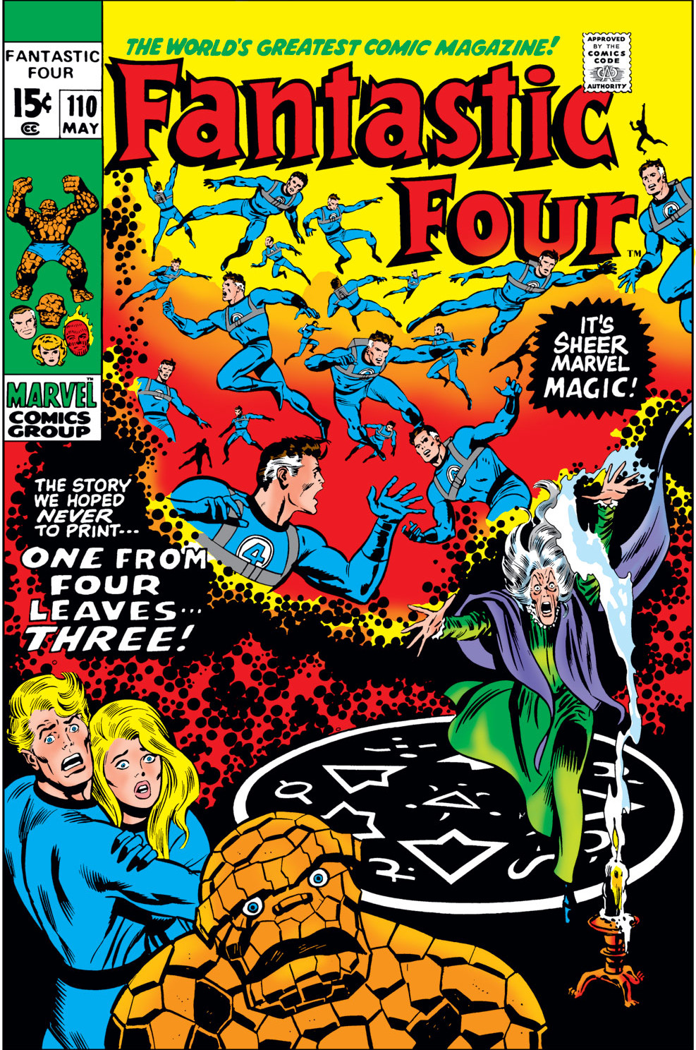 Fantastic Four #110 cover