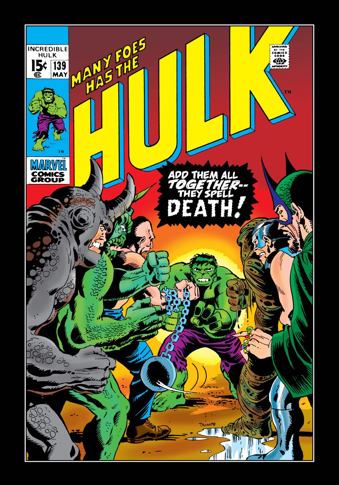 The Incredible Hulk #139 cover