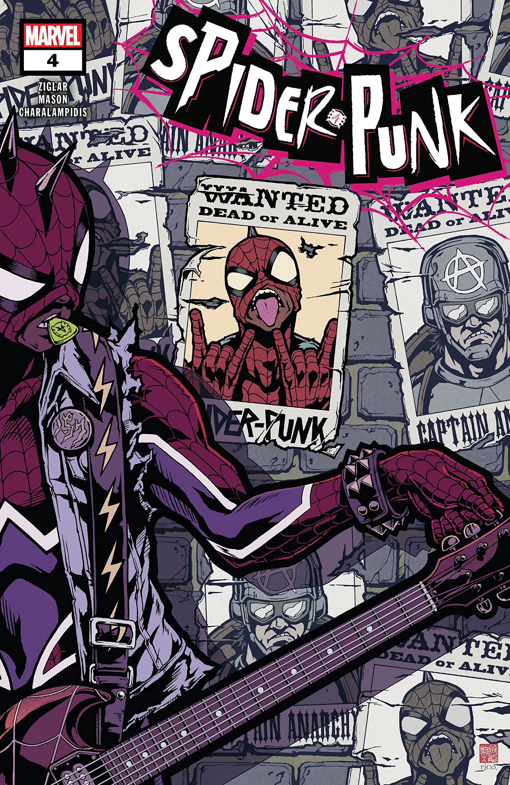Spider-Punk #4 cover