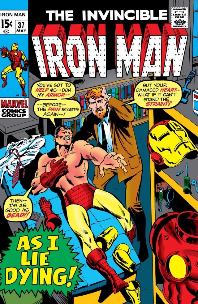 Iron Man #37 cover