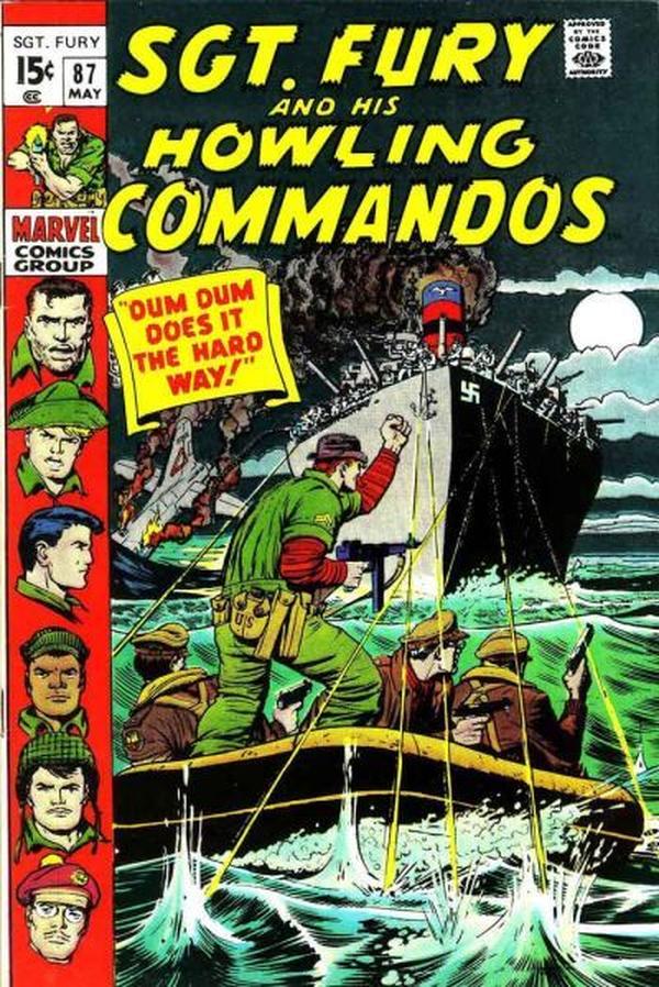 Sgt. Fury #87 cover
