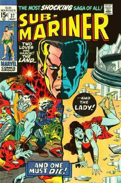 Sub-Mariner #37 cover