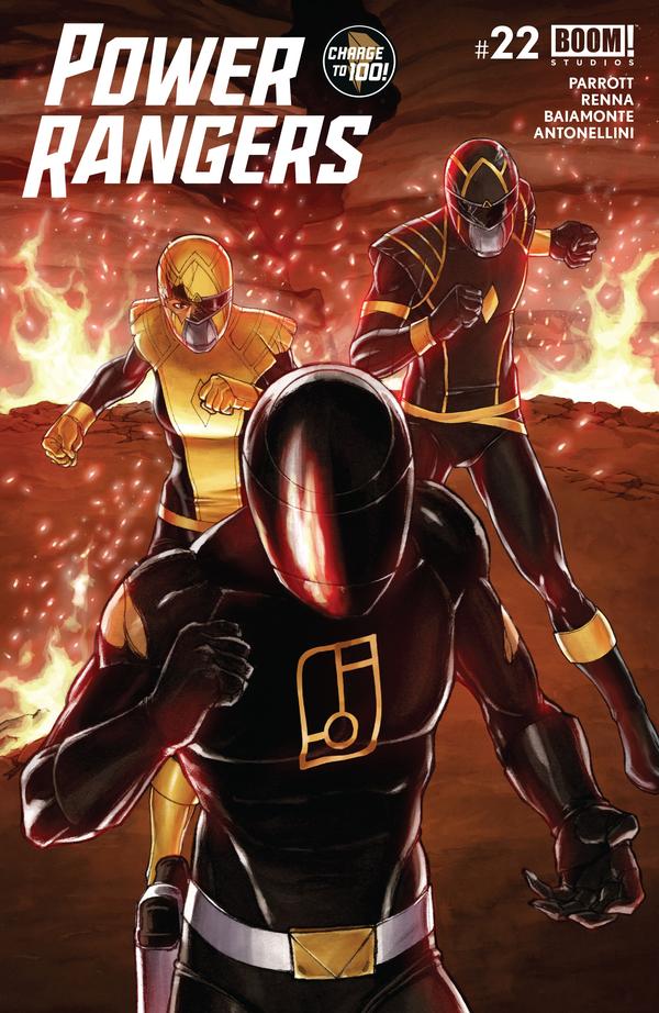 Power Rangers #22 cover