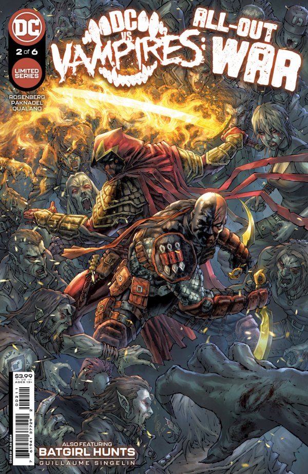 DC vs. Vampires: All-Out War #2 cover