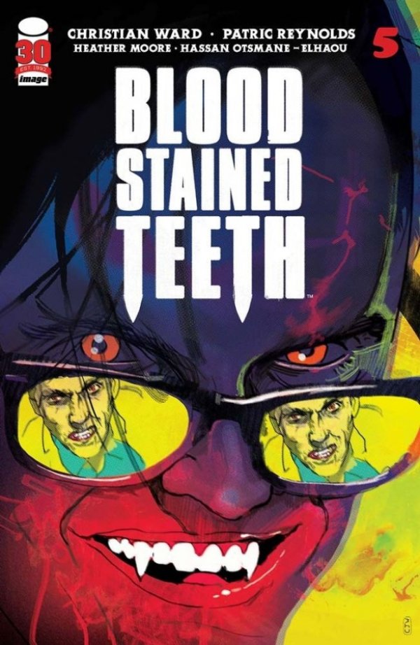 Blood Stained Teeth #5 cover