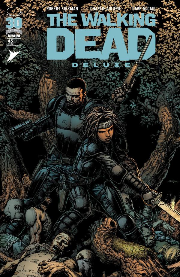 The Walking Dead Deluxe #45 cover