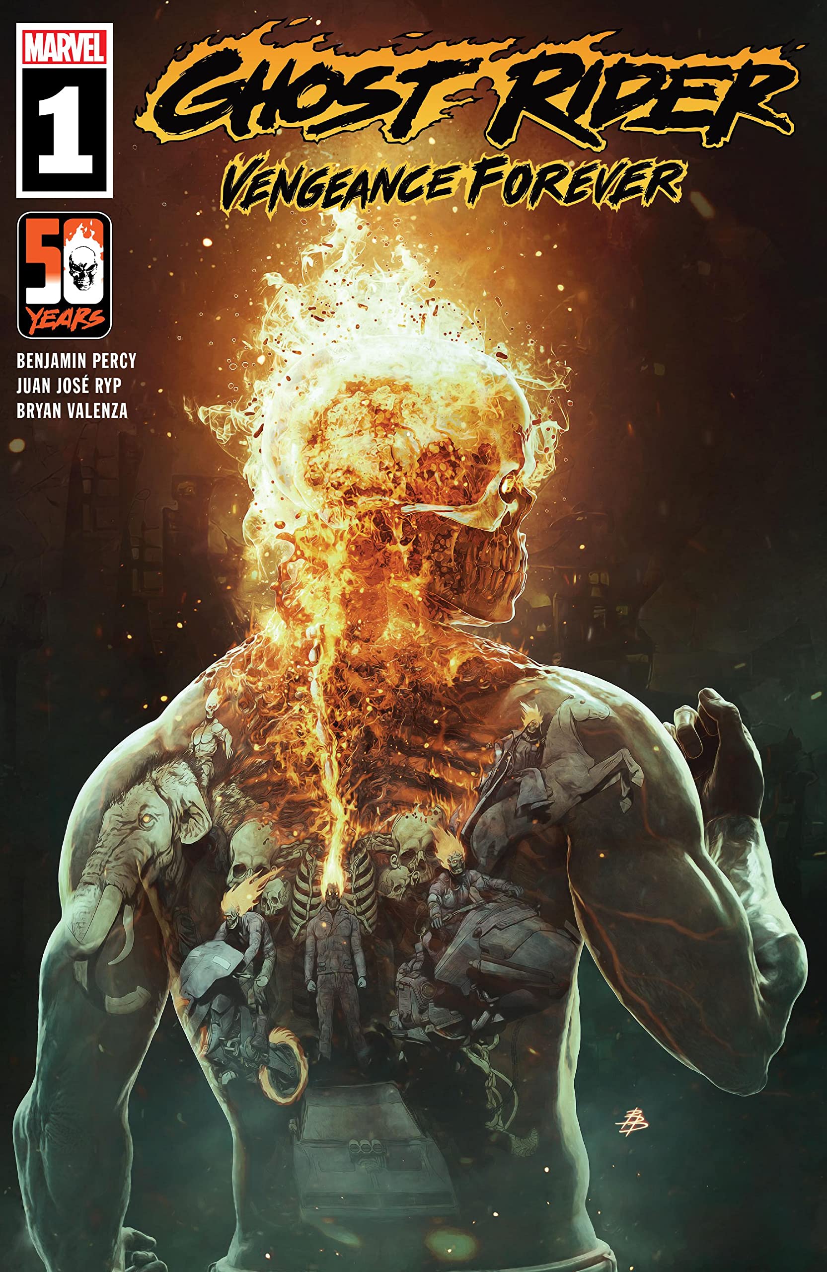 Ghost Rider: Vengeance Forever #1 cover