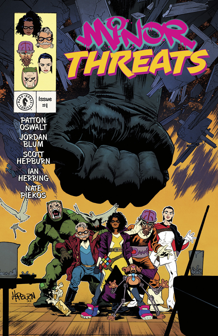 Minor Threats #1 cover