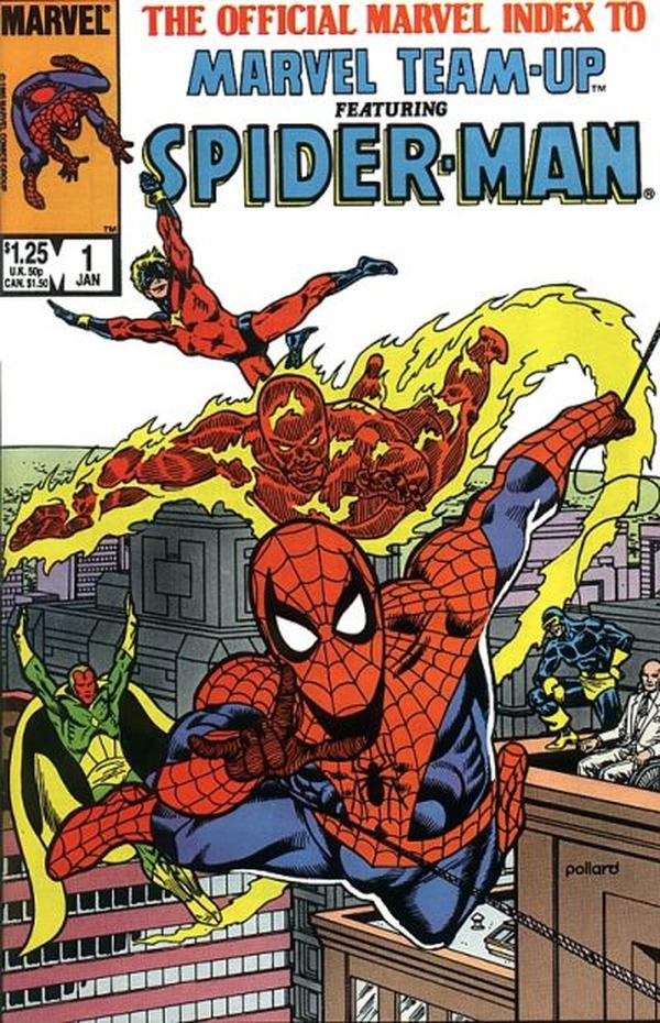The Official Marvel Index to Marvel Team-Up #1 cover