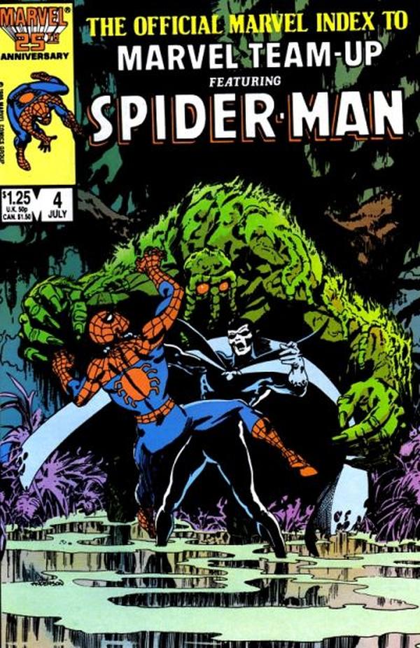 The Official Marvel Index to Marvel Team-Up #4 cover