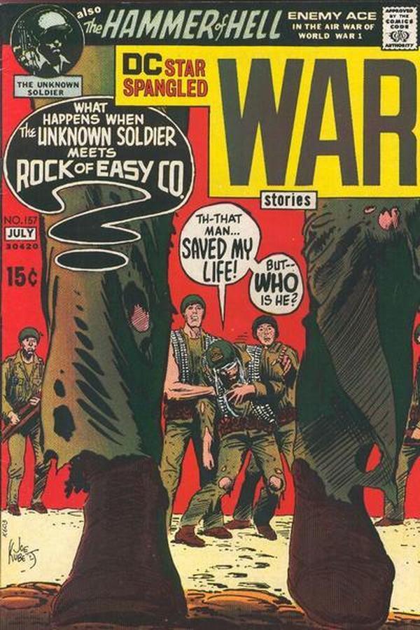 Star Spangled War Stories #157 cover