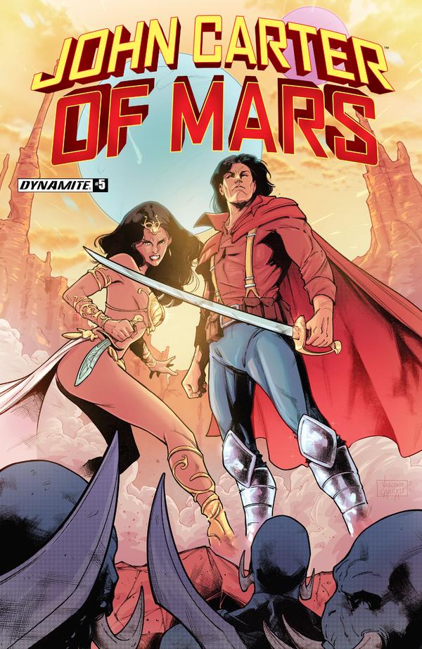 John Carter of Mars #5 cover