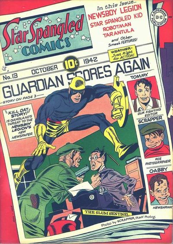 Star Spangled Comics #13 cover