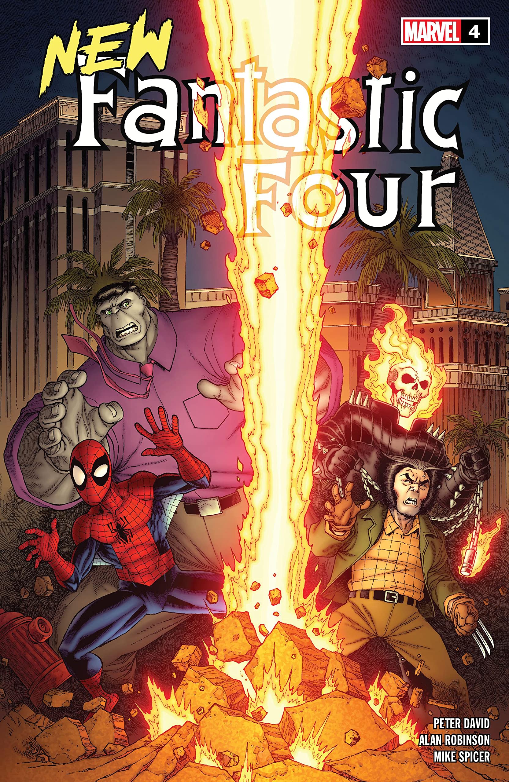 New Fantastic Four #4 cover