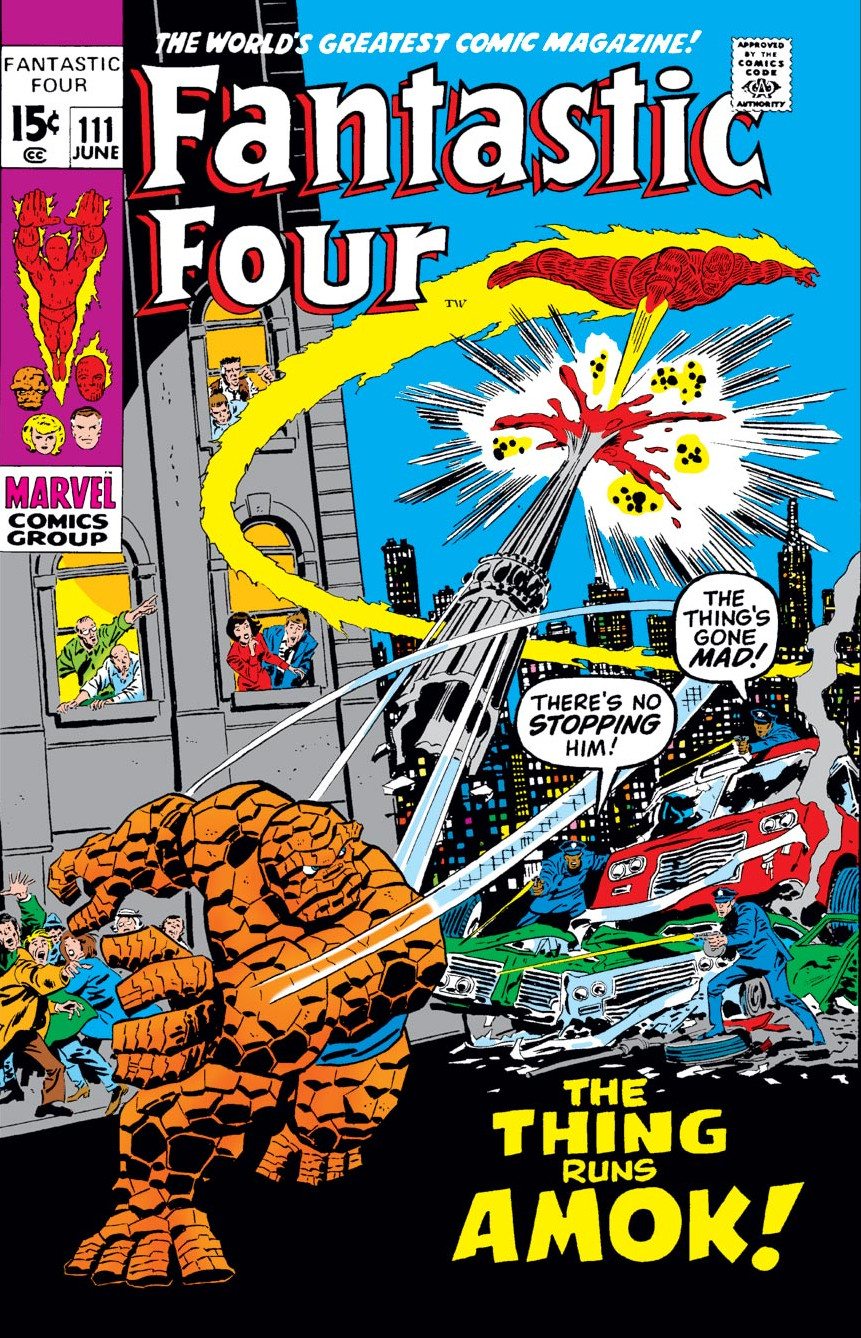 Fantastic Four #111 cover