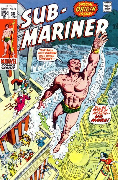 Sub-Mariner #38 cover