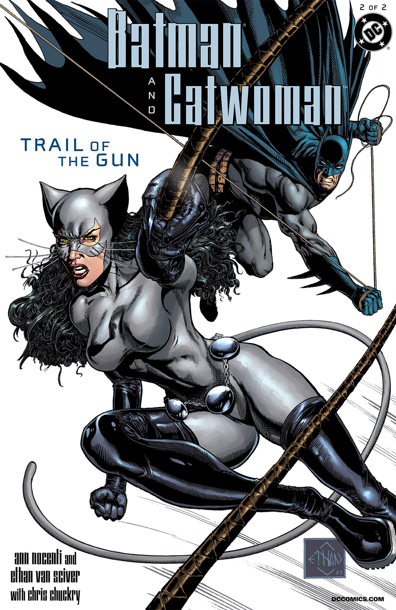 Batman / Catwoman: Trail of the Gun #2 cover