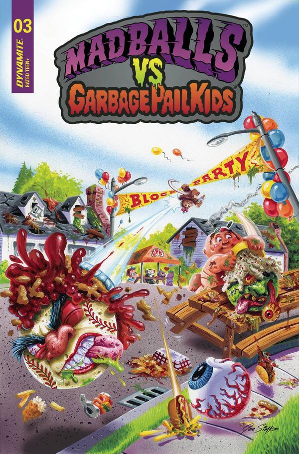 Madballs vs Garbage Pail Kids #3 cover