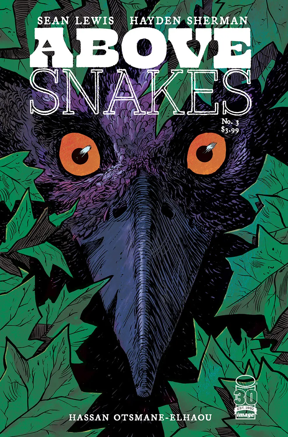 Above Snakes #3 cover