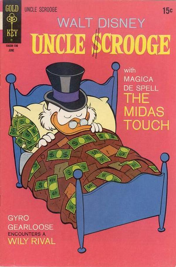 Walt Disney Uncle Scrooge #93 cover