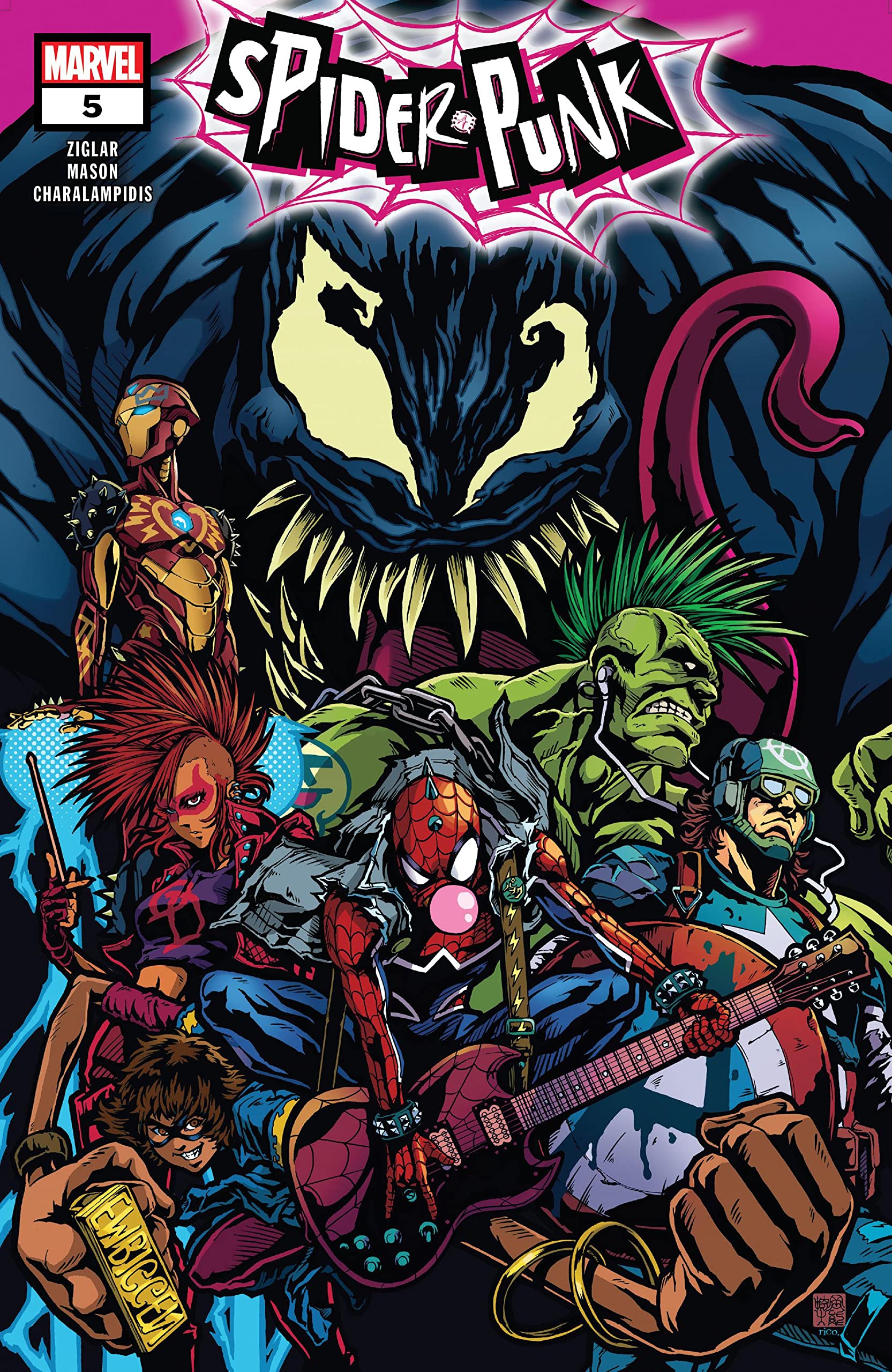 Spider-Punk #5 cover