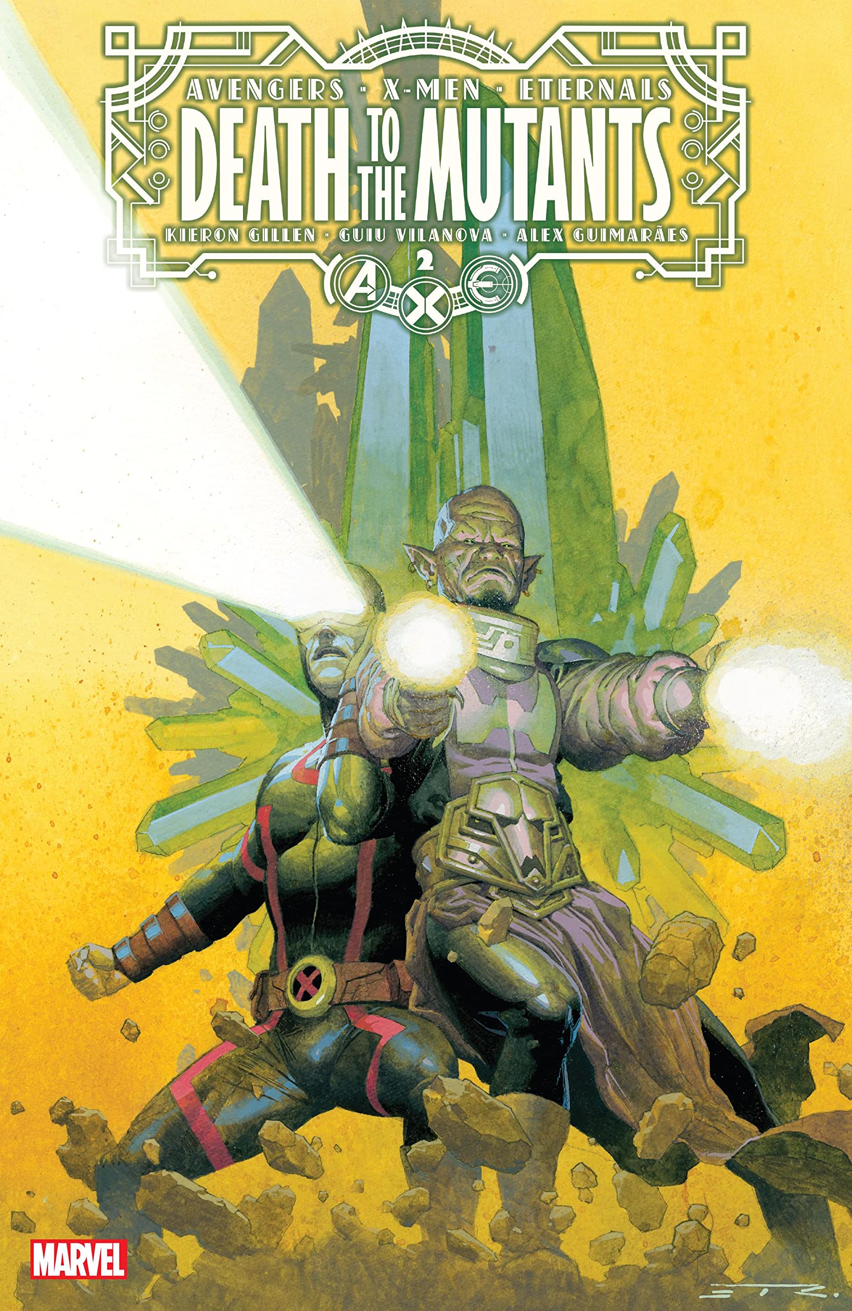 A.X.E.: Death to the Mutants #2 cover