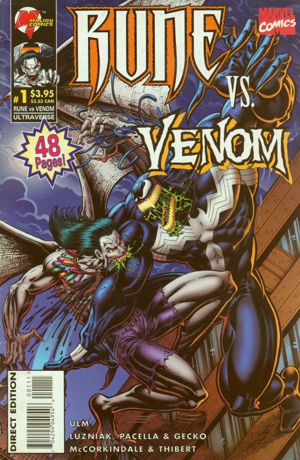 Rune vs. Venom #1 cover