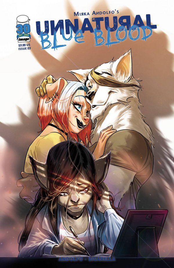 Unnatural: Blue Blood #3 cover