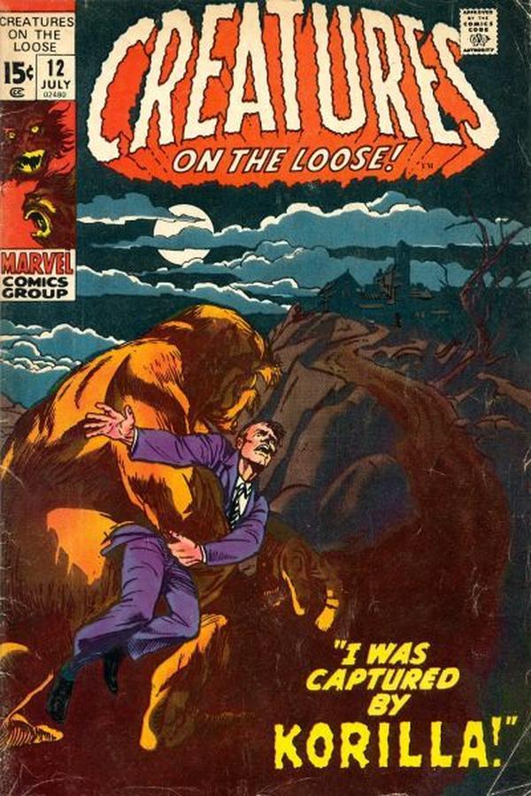 Creatures on the Loose #12 cover