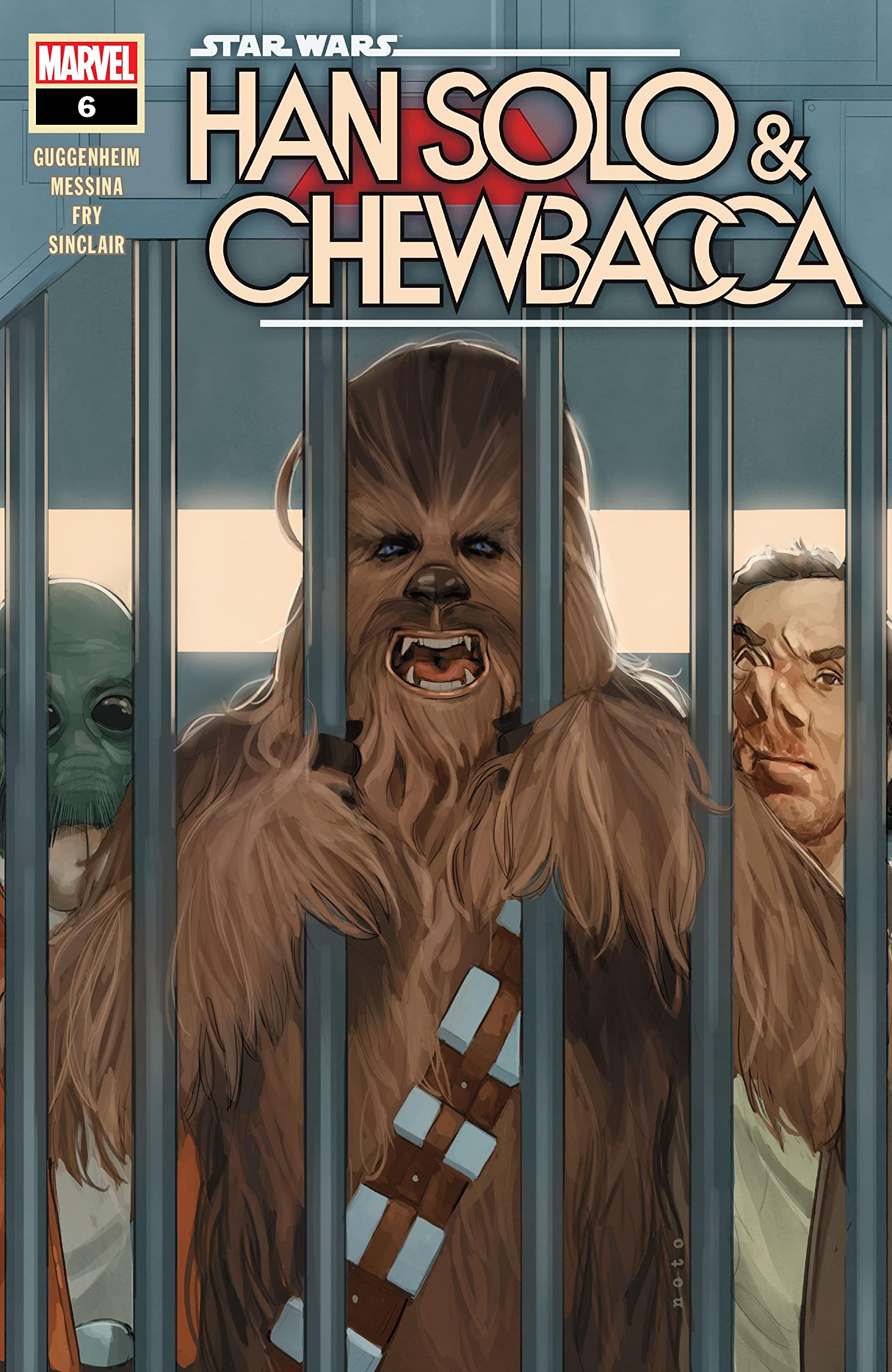 Star Wars: Han Solo & Chewbacca #6 cover