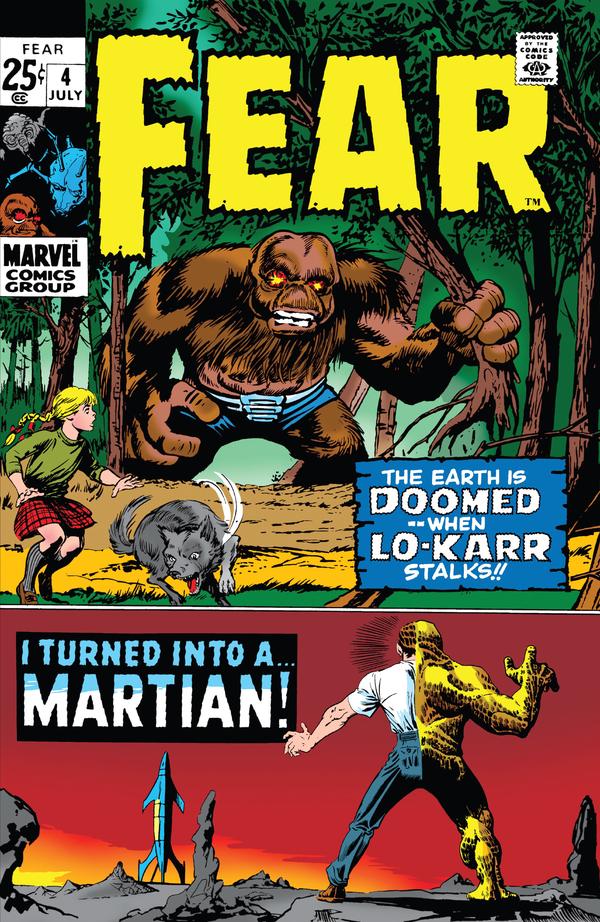 Fear #4 cover