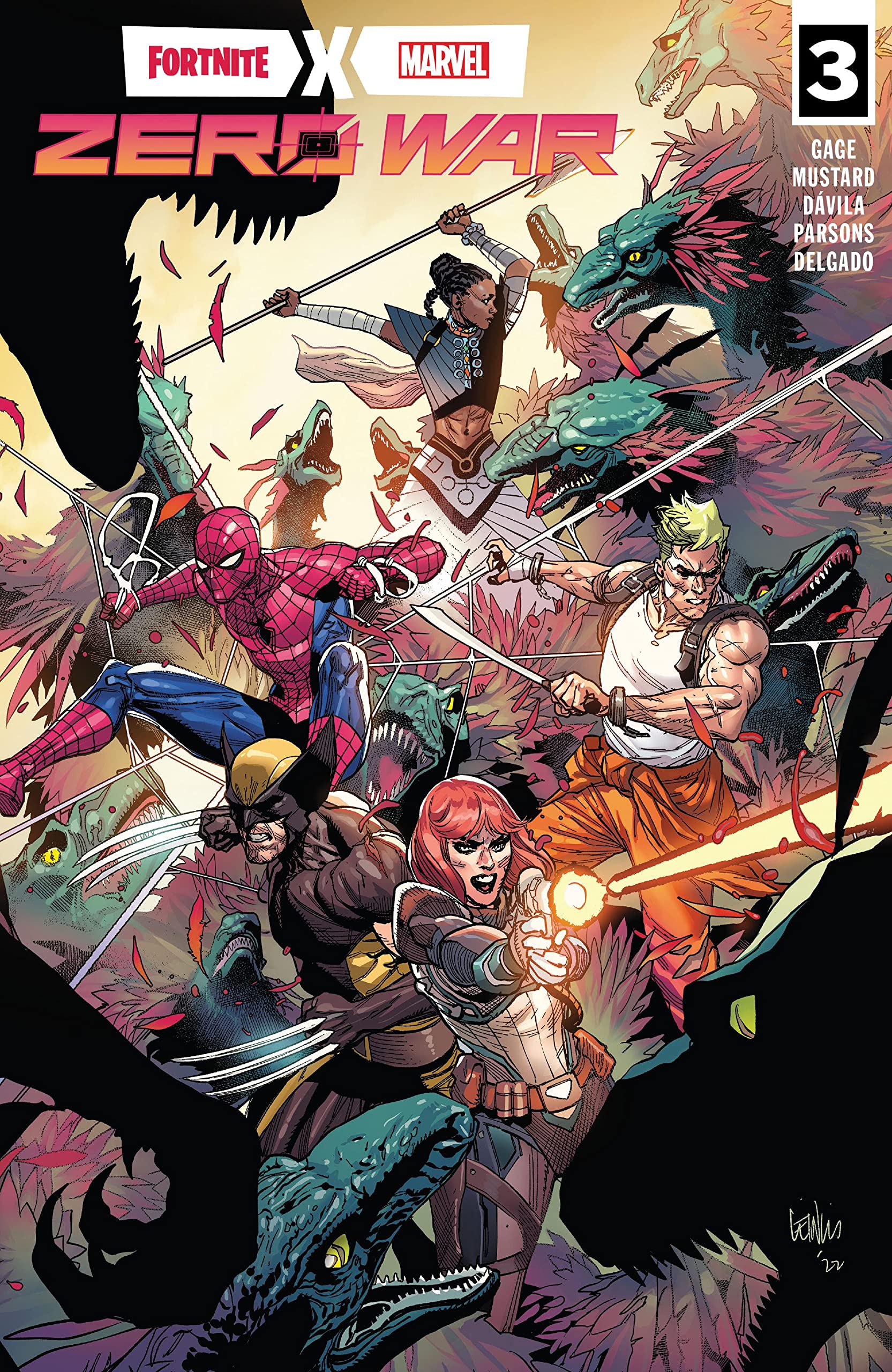 Fortnite X Marvel: Zero War #3 cover