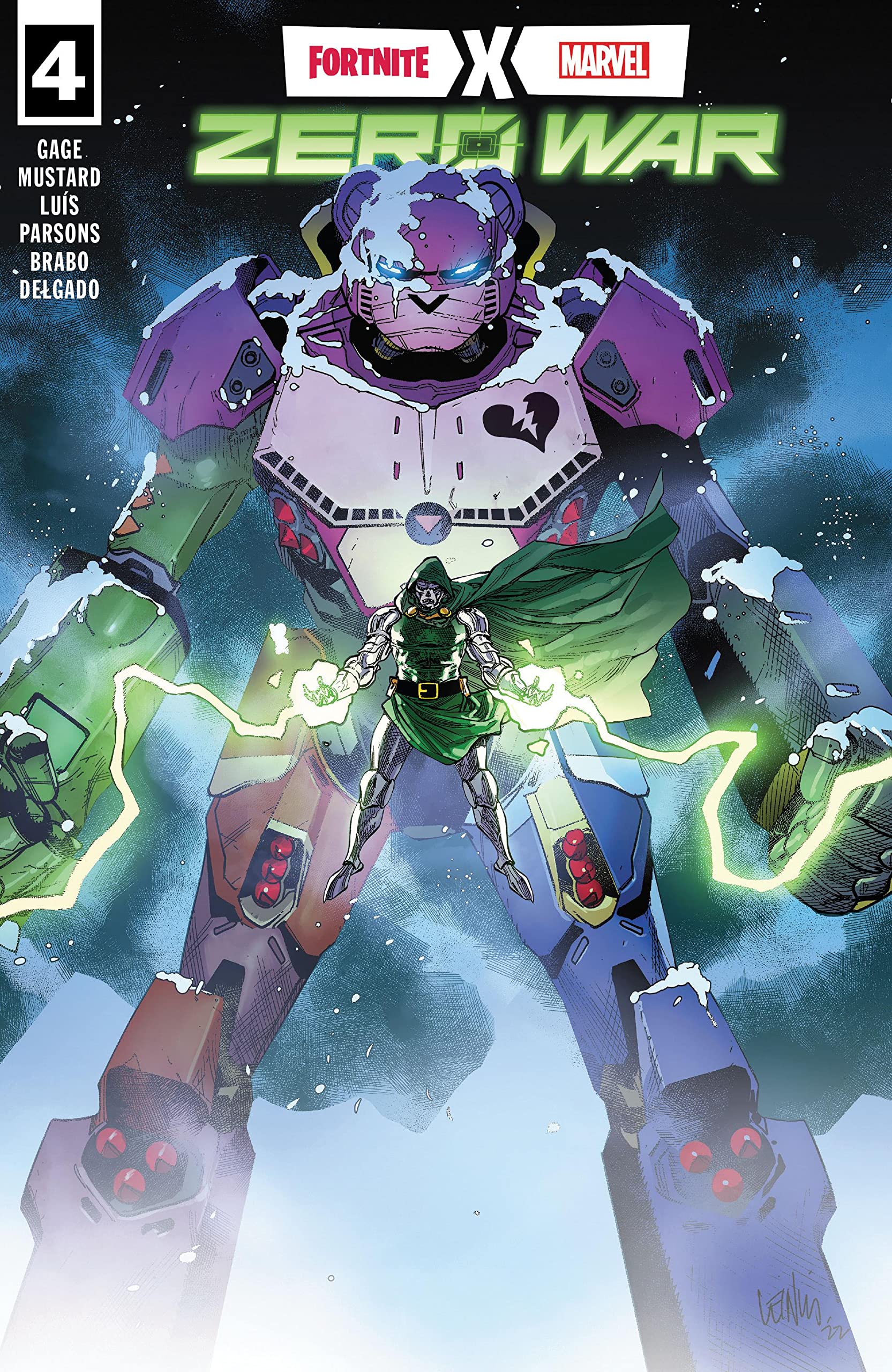 Fortnite X Marvel: Zero War #4 cover