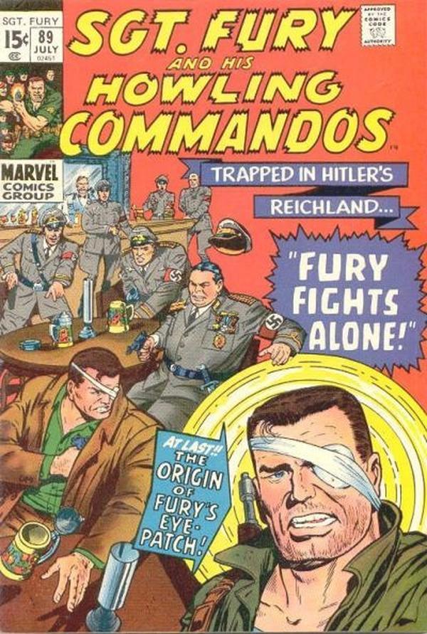 Sgt. Fury #89 cover