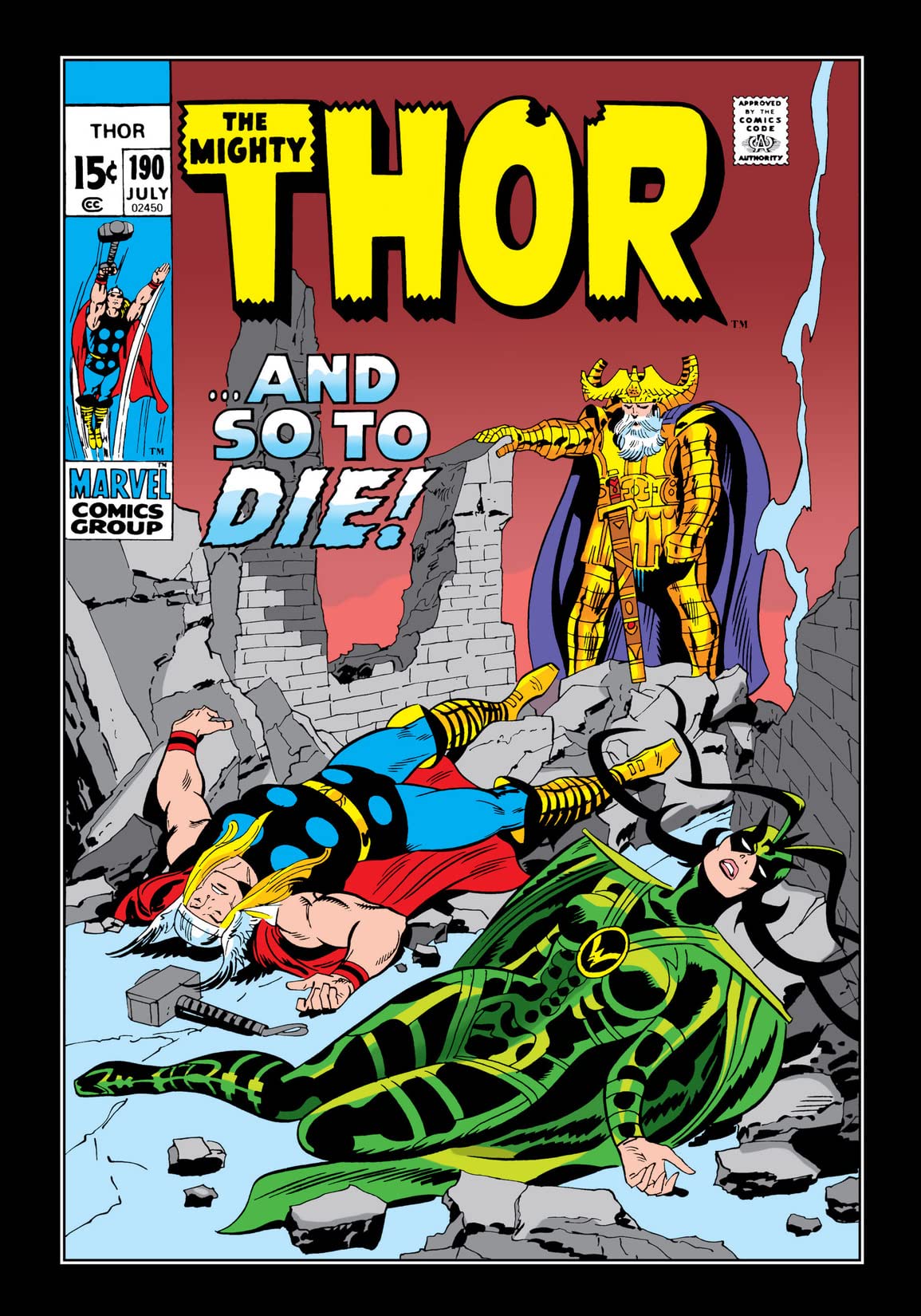 Thor #190 cover
