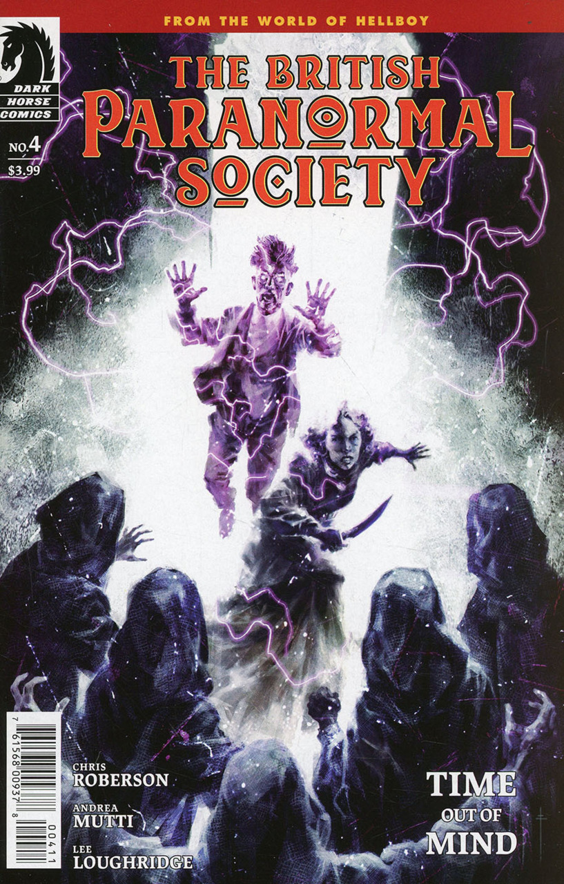 The British Paranormal Society: Time Out of Mind #4 cover