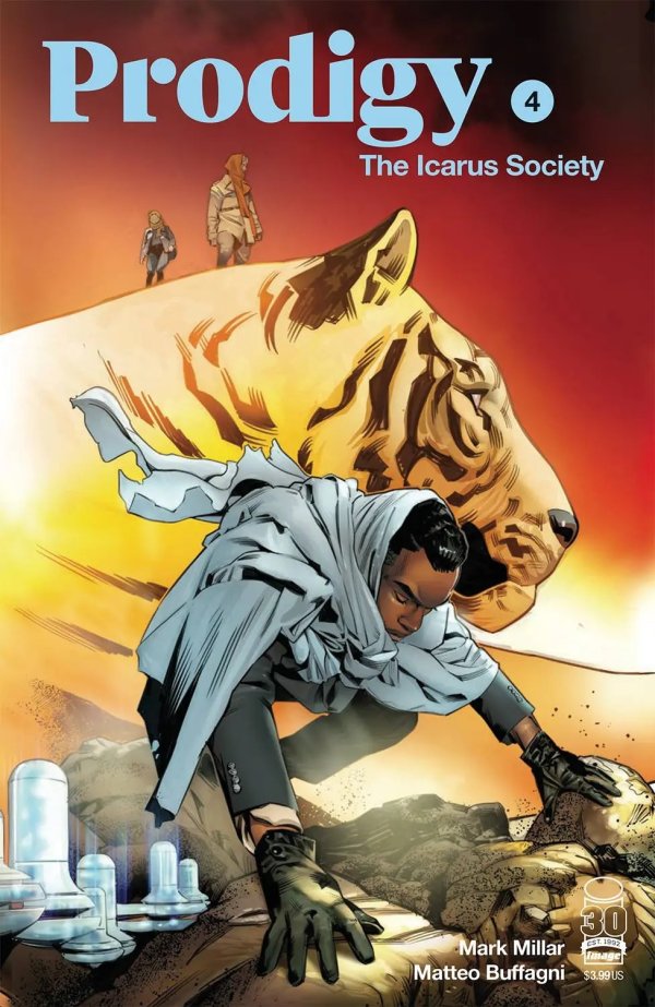 Prodigy: The Icarus Society #4 cover