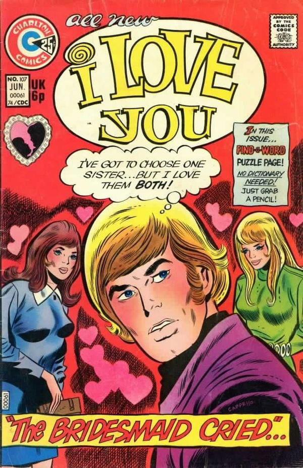 I Love You #107 cover