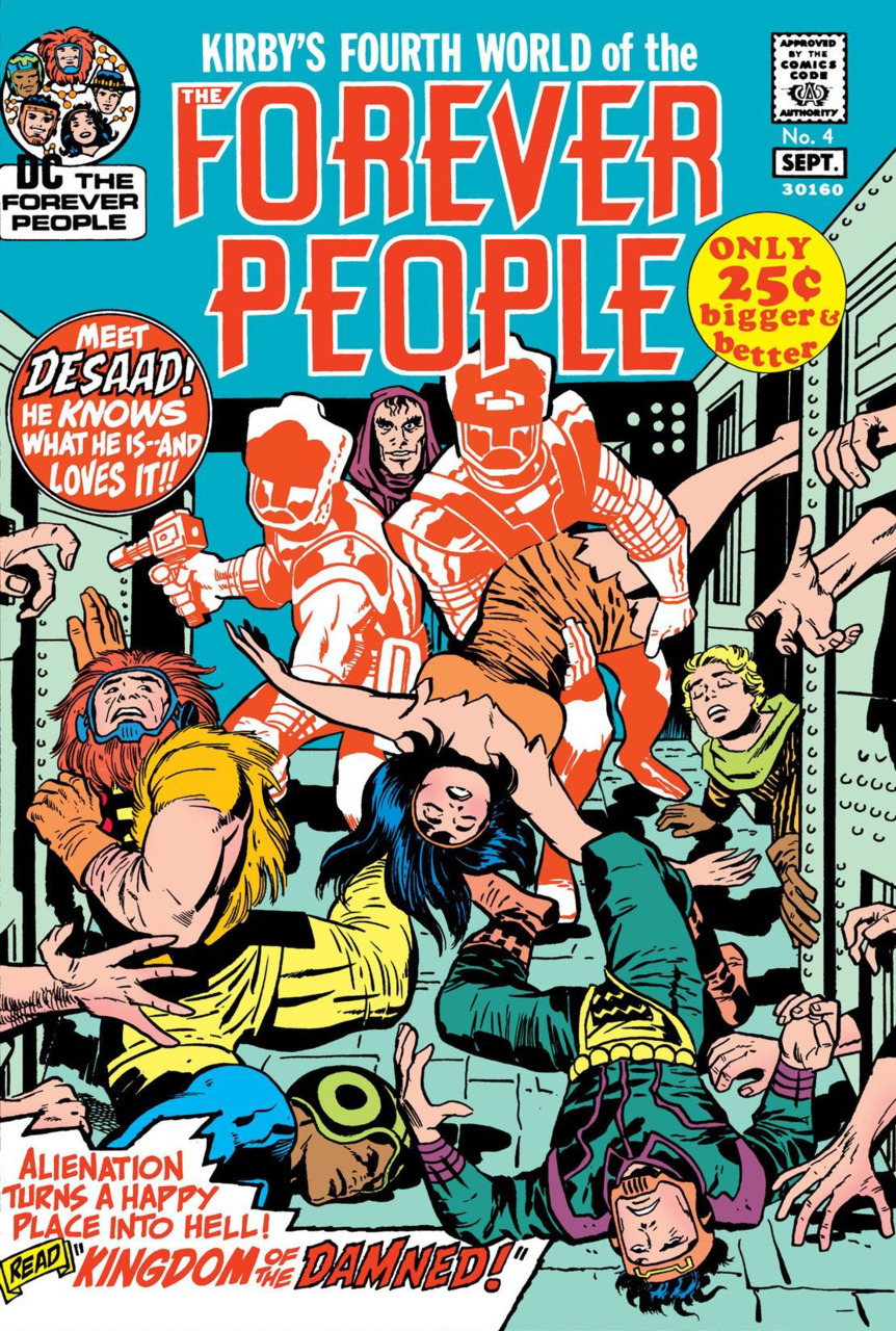 The Forever People #4 cover