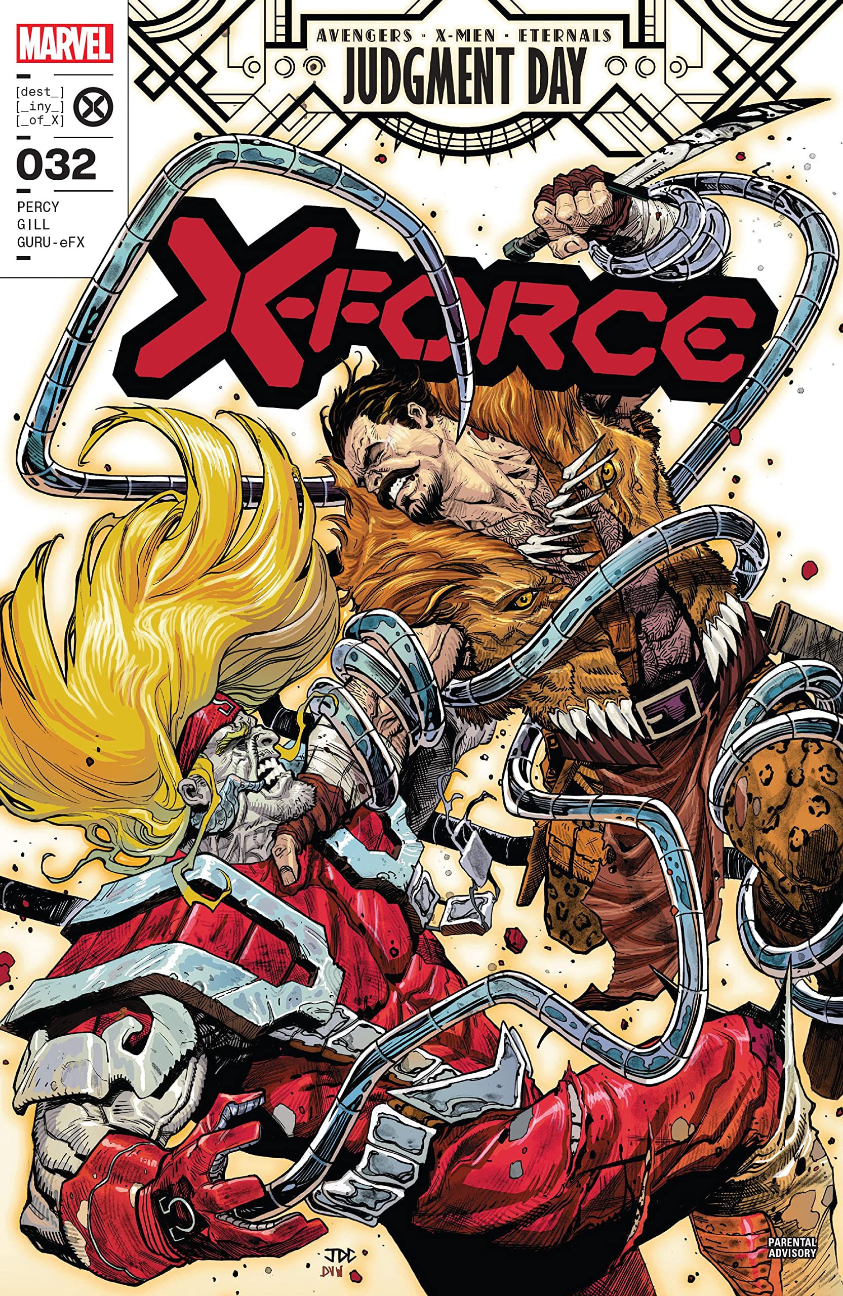 X-Force #32 cover
