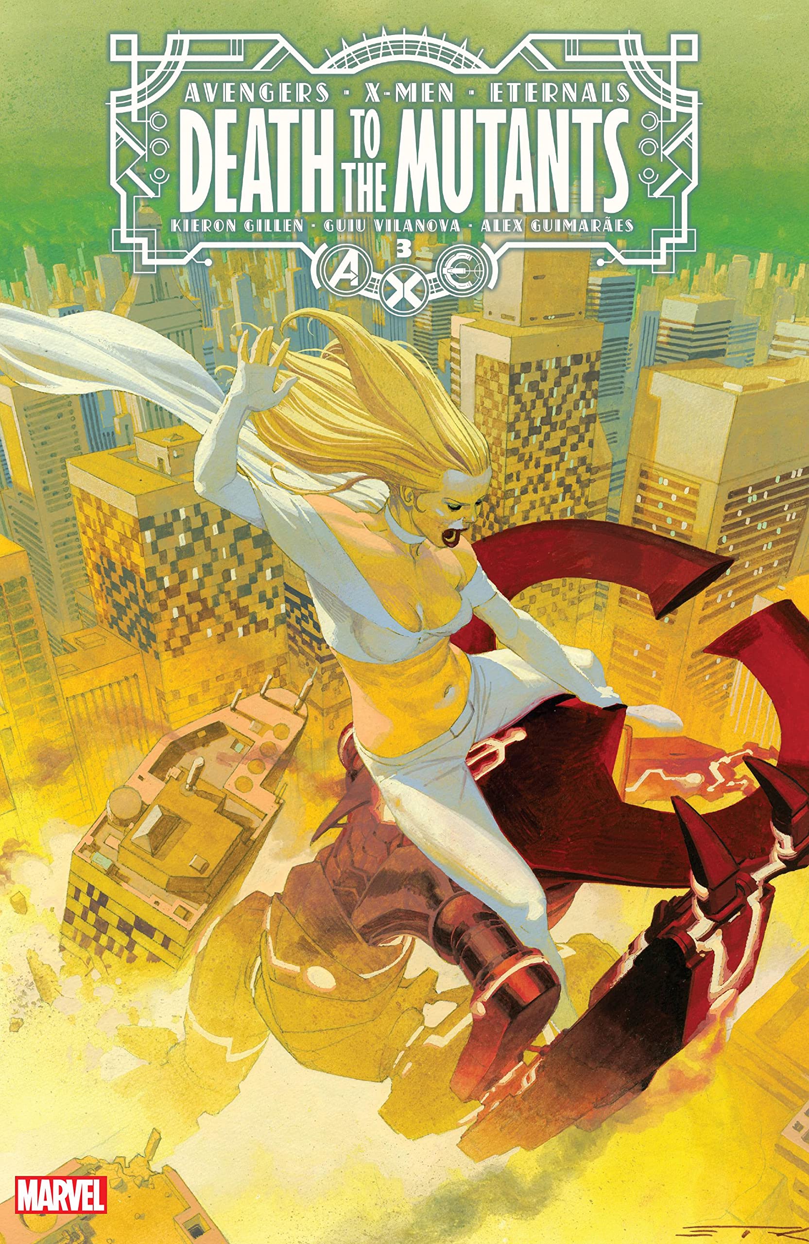 A.X.E.: Death to the Mutants #3 cover